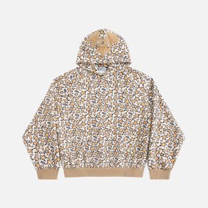 Aelfric Eden Leopard Eden Star Boxy Pullover Hoodie