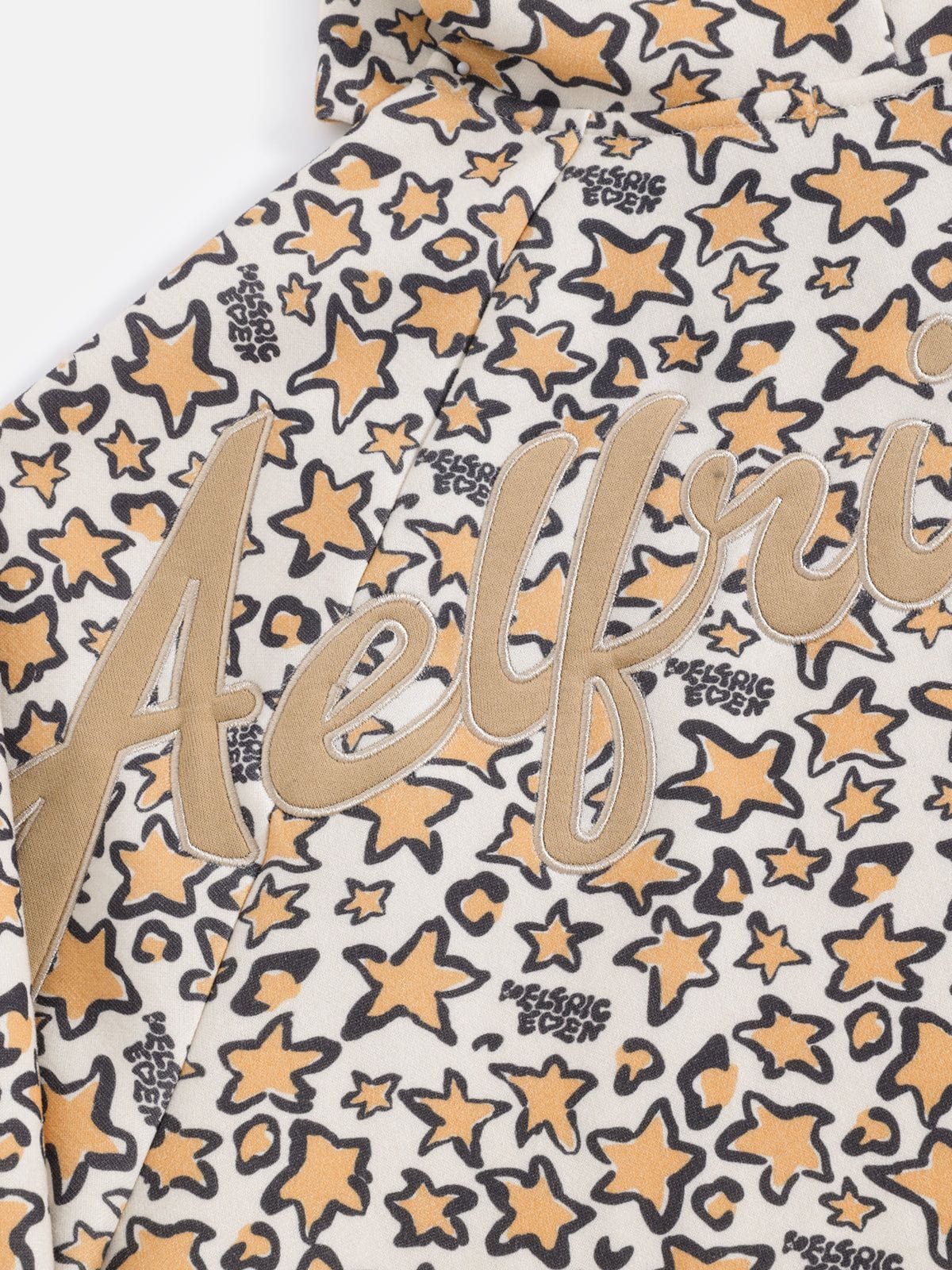 Aelfric Eden Leopard Eden Star Boxy Pullover Hoodie - Image 5