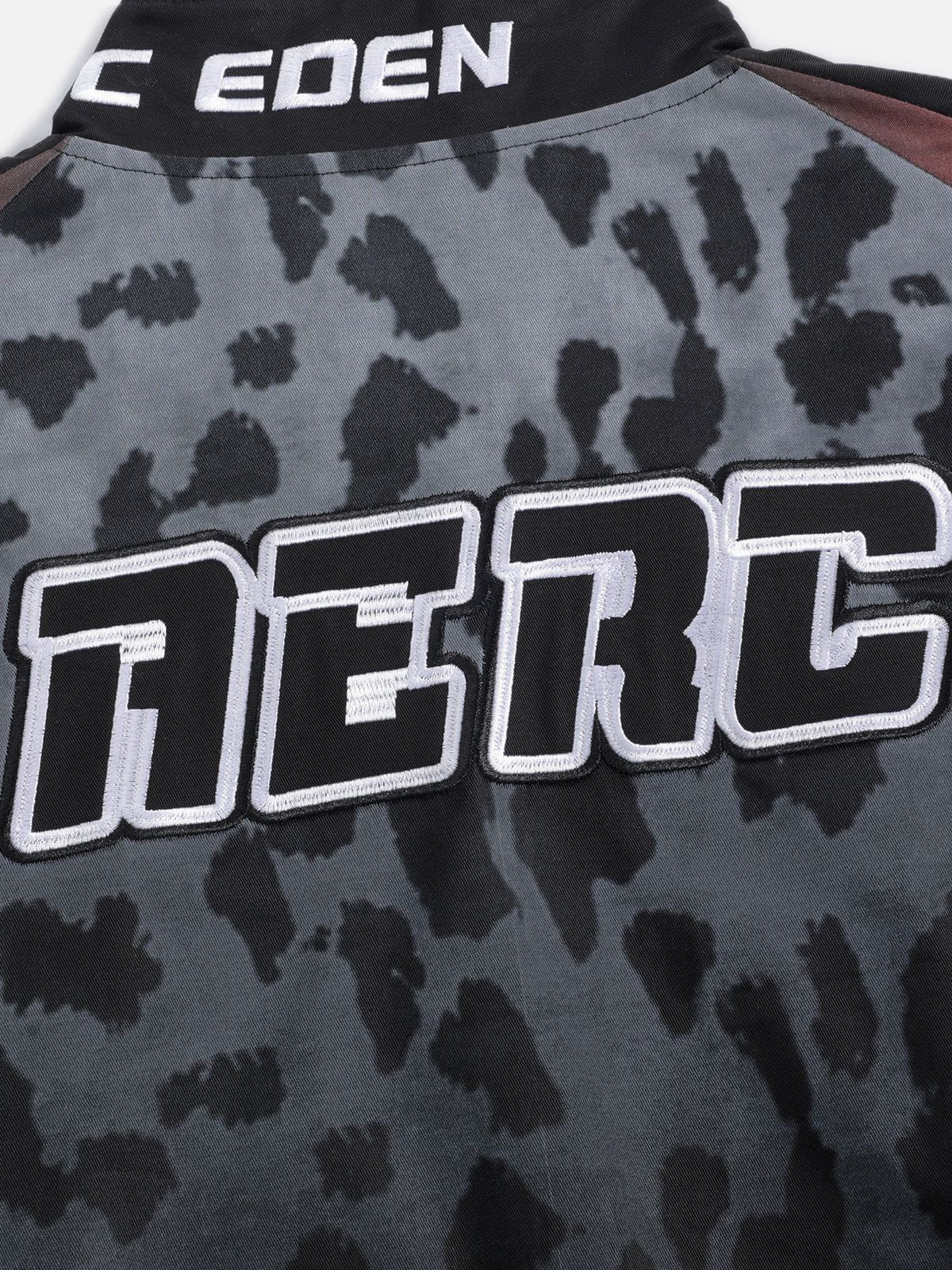 Aelfric Eden Flame Leopard Racing Jacket - Image 6