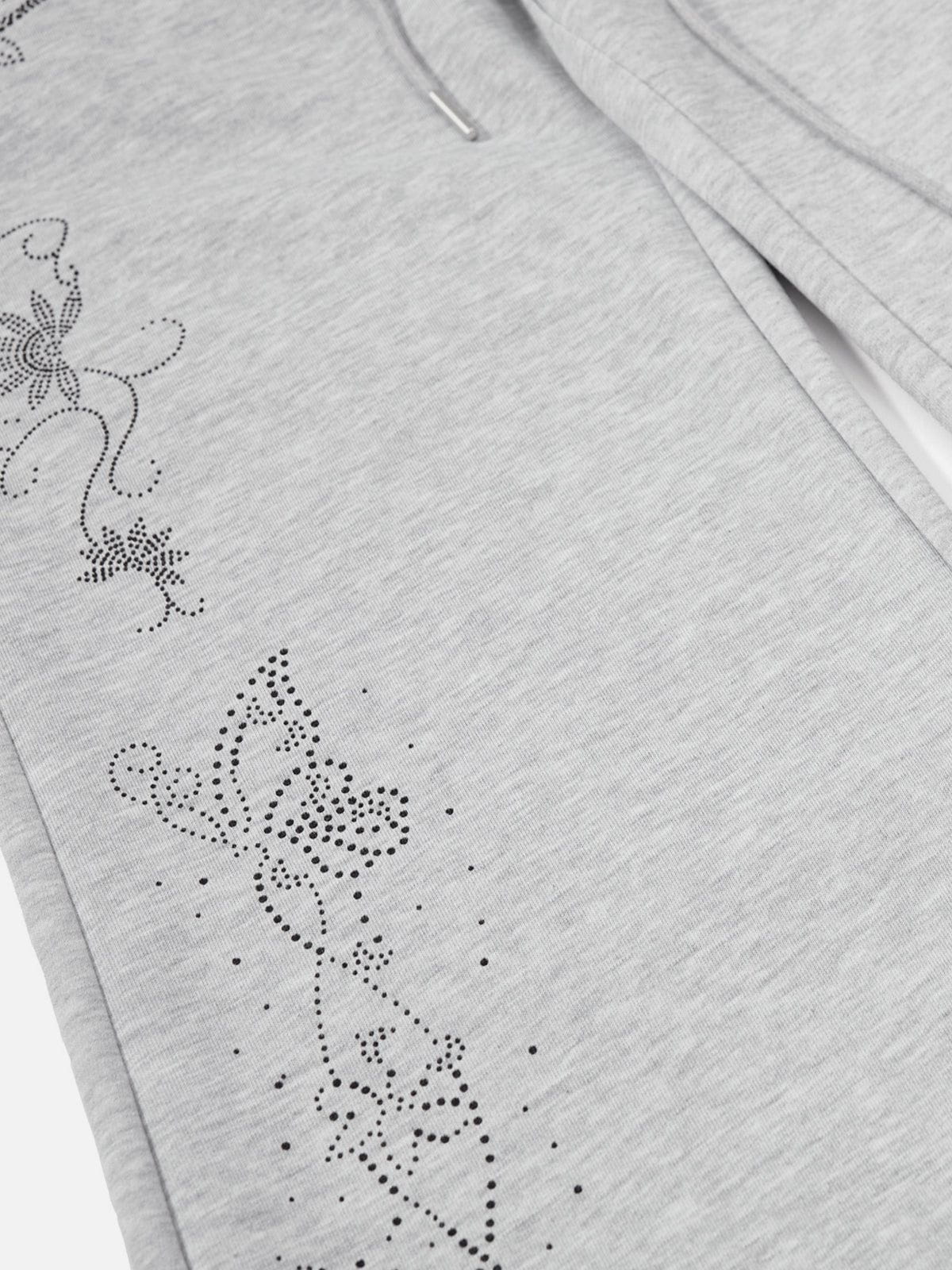 Aelfric Eden Rhinestone Bootcut Sweatpants - Image 5