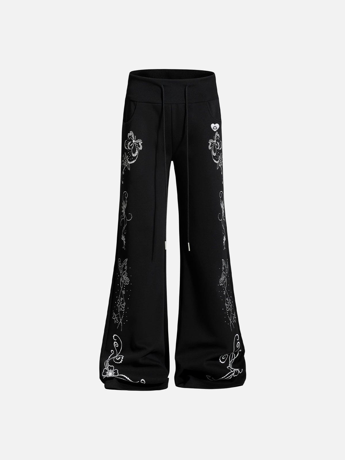 Aelfric Eden Rhinestone Bootcut Sweatpants - Image 2