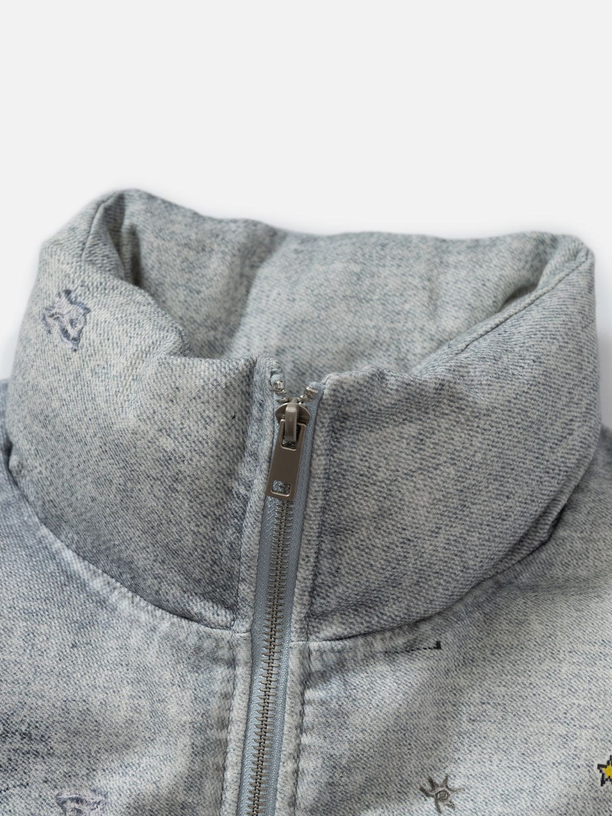 Aelfric Eden Denim Graphic Coat - Image 5