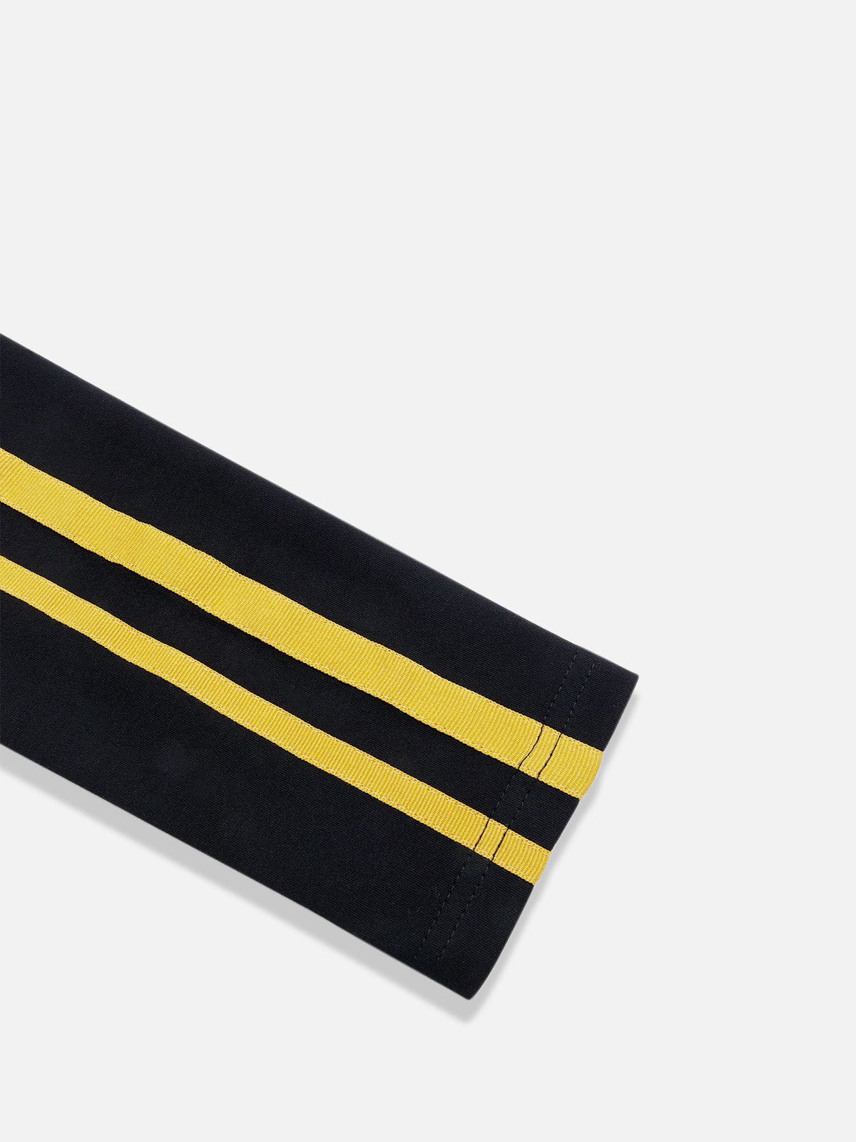 Aelfric Eden Stripe Patchwork Long Sleeve Tee - Image 7