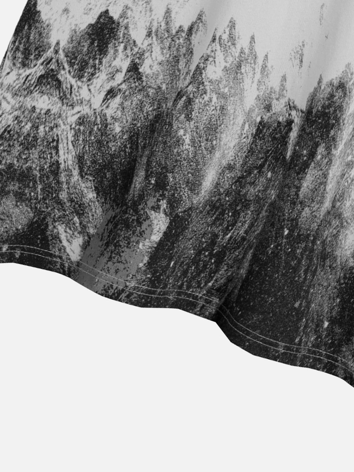 Aelfric Eden Snow Mountain Graphic Tee - Image 4