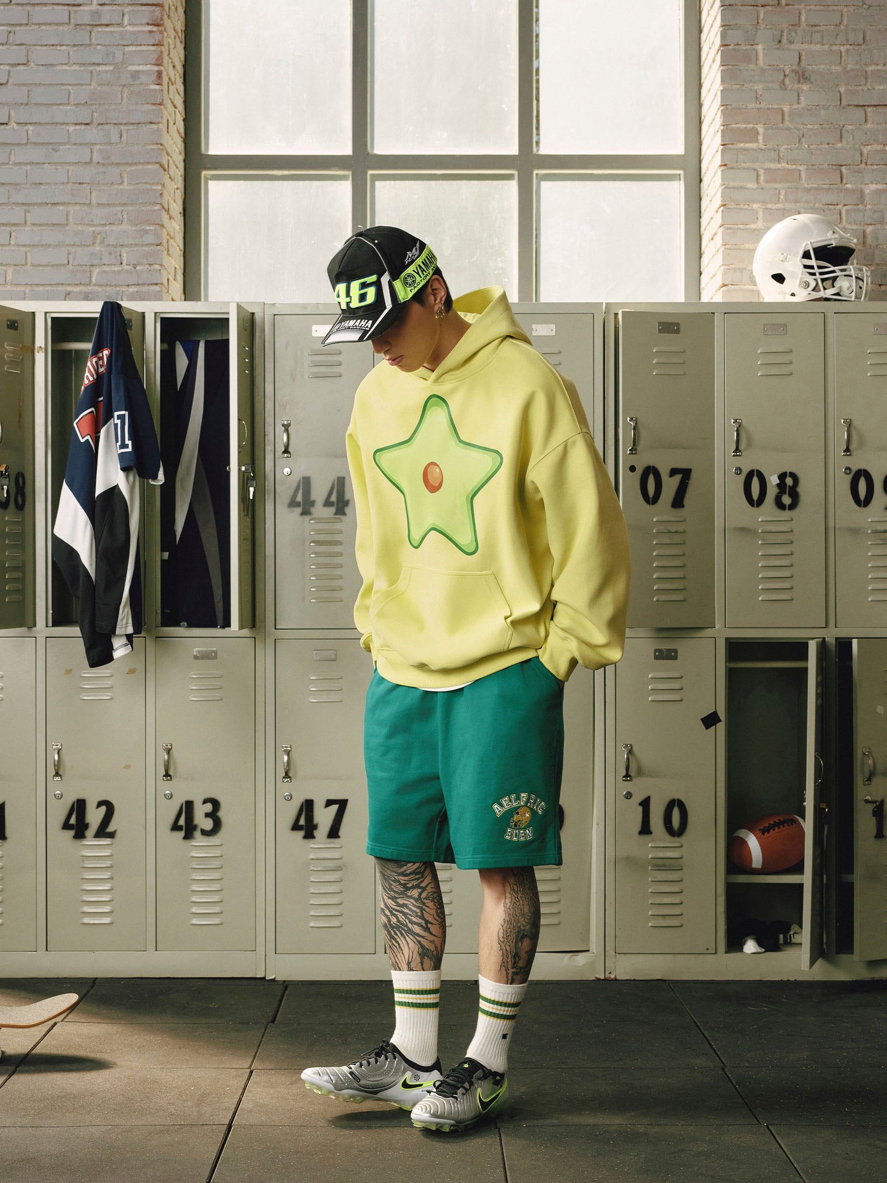 Aelfric Eden Avocado Eden Star Pullover Hoodie - Image 4