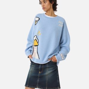 [Pre-Order]Aelfric Eden Goose Jacquard Sweater