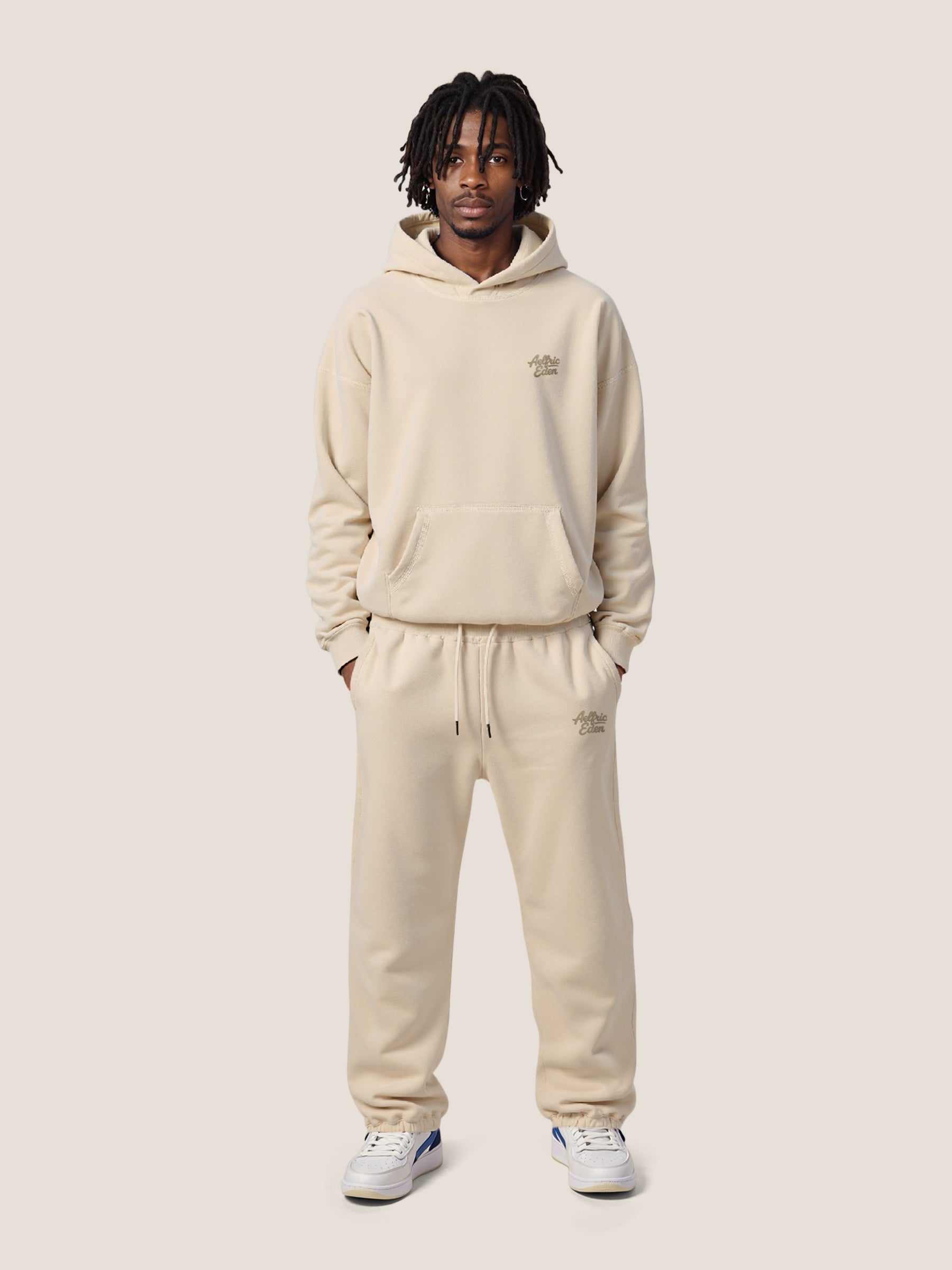 Cloud Cuffed pants Sets