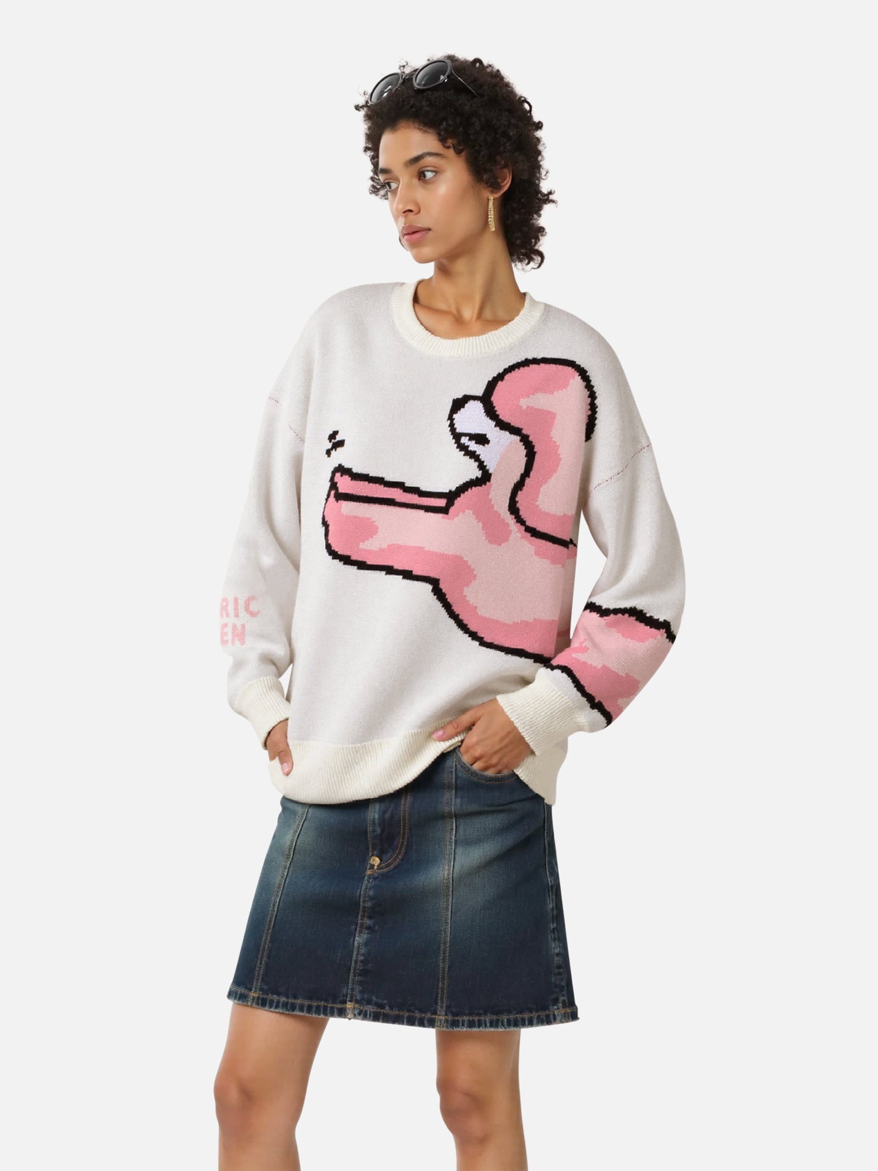 Aelfric Eden Hand Drawn Poodle Sweater - Image 4