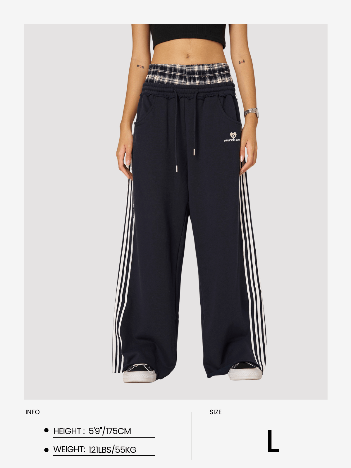 Aelfric Eden Double Waist Baaggy Sweatpants - Image 17