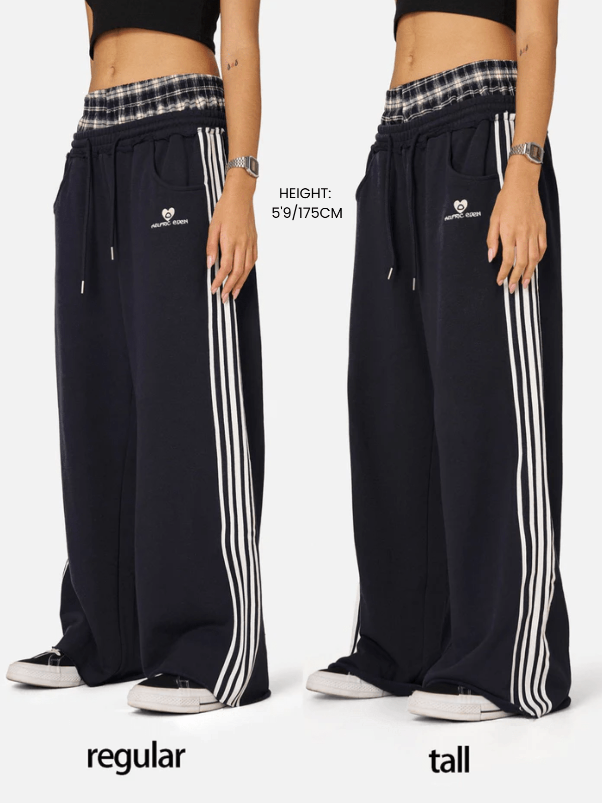 Aelfric Eden Double Waist Baaggy Sweatpants - Image 3