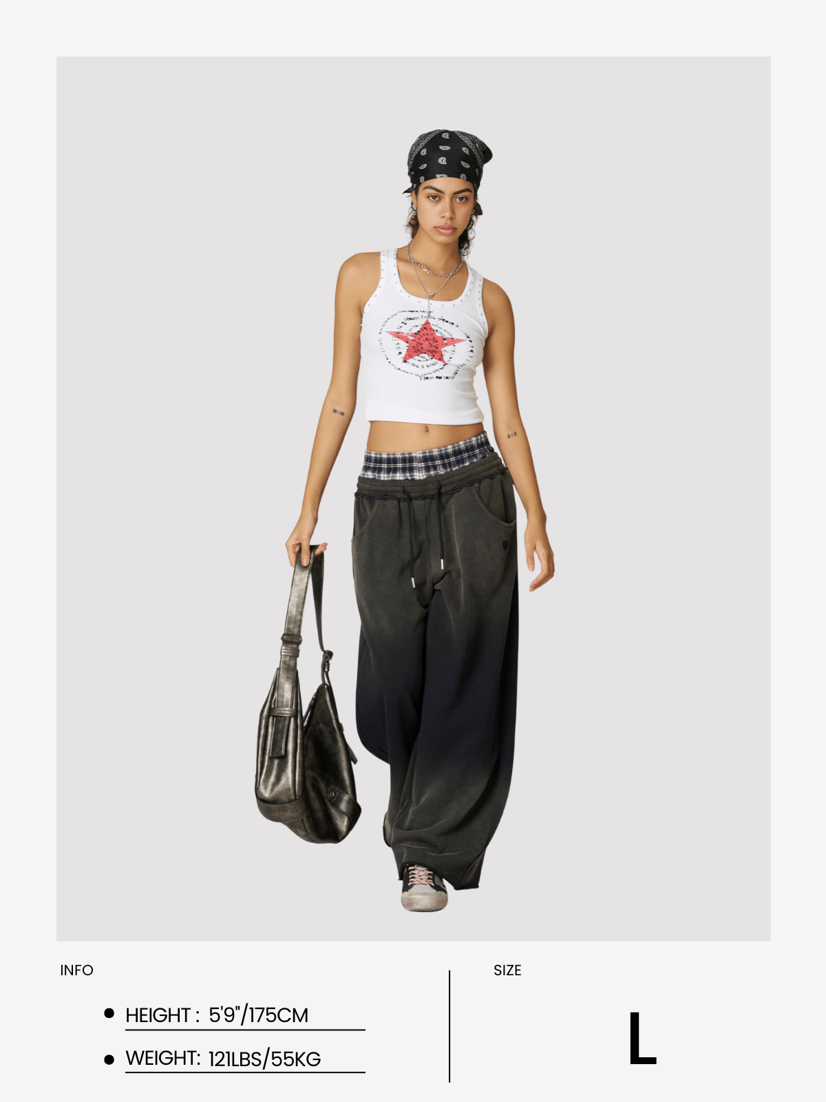 Aelfric Eden Double Waist Vintage Baaggy Sweatpants - Image 15