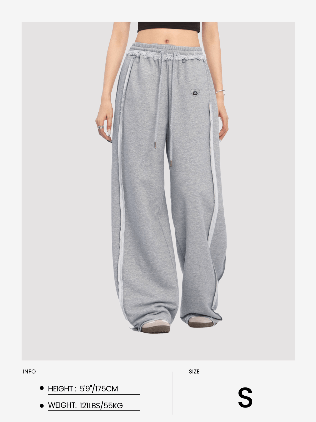 Aelfric Eden Deconstruct Embroidery Sweatpants - Image 9
