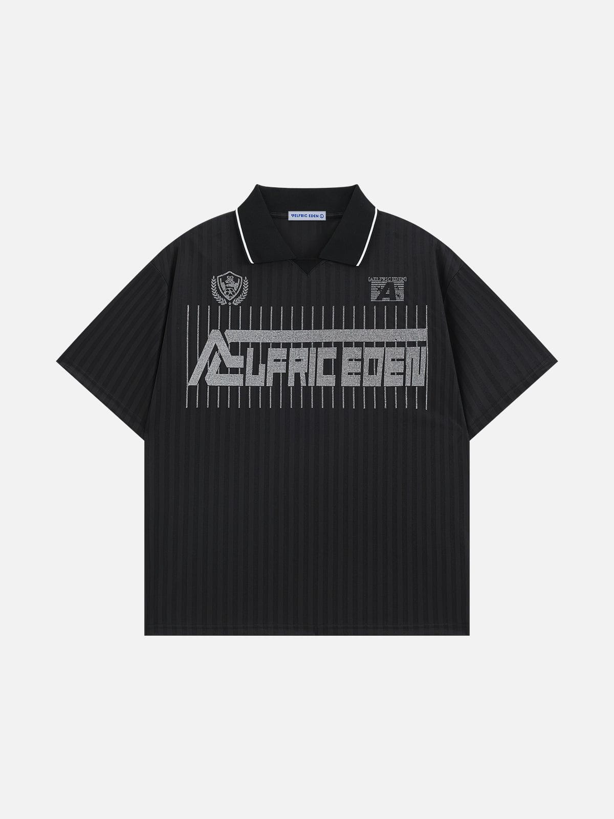 Aelfric Eden Hotfix Rhinestone Polo Soccer Jersey