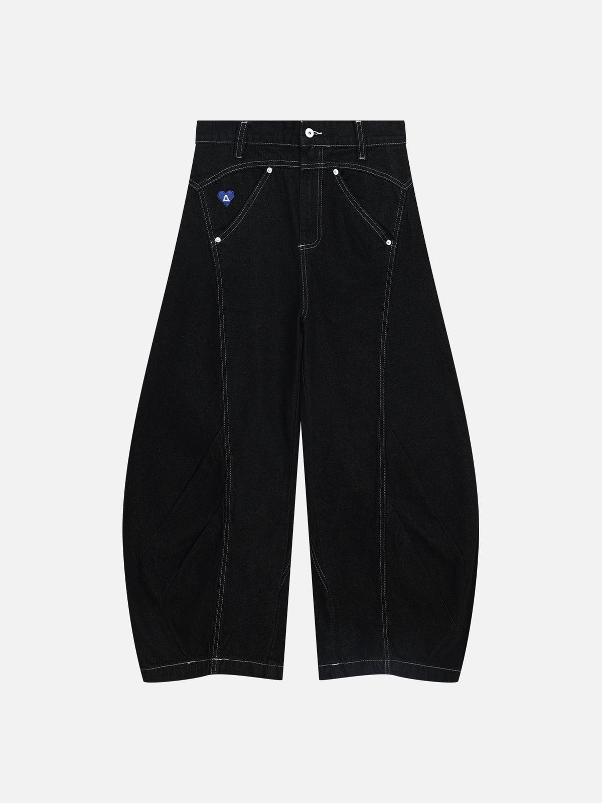 Aelfric Eden Wrinkle Seam Super Baaggy Barrel Jeans