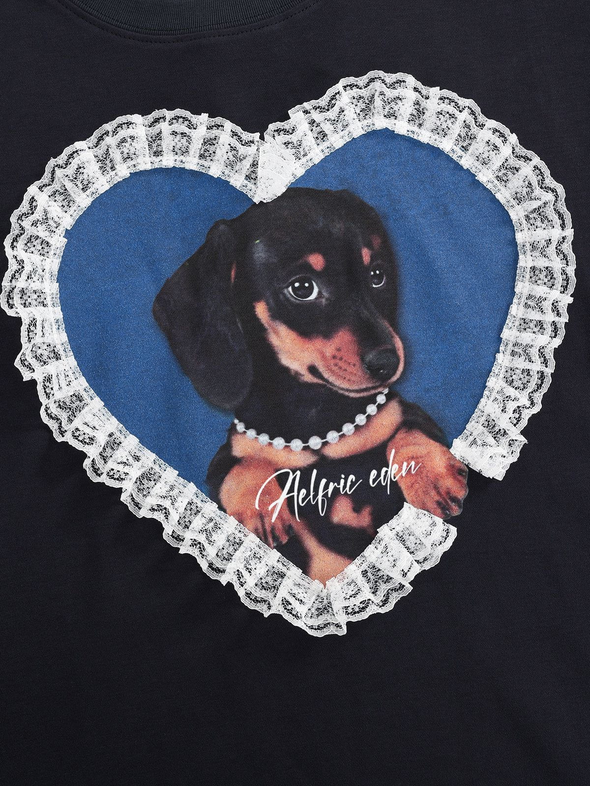 Aelfric Eden Lace Dog Boxy Tee - Image 3