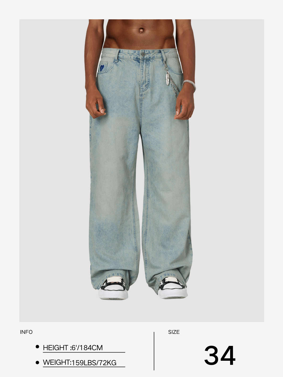 Aelfric Eden Baaggy Jeans - Image 18