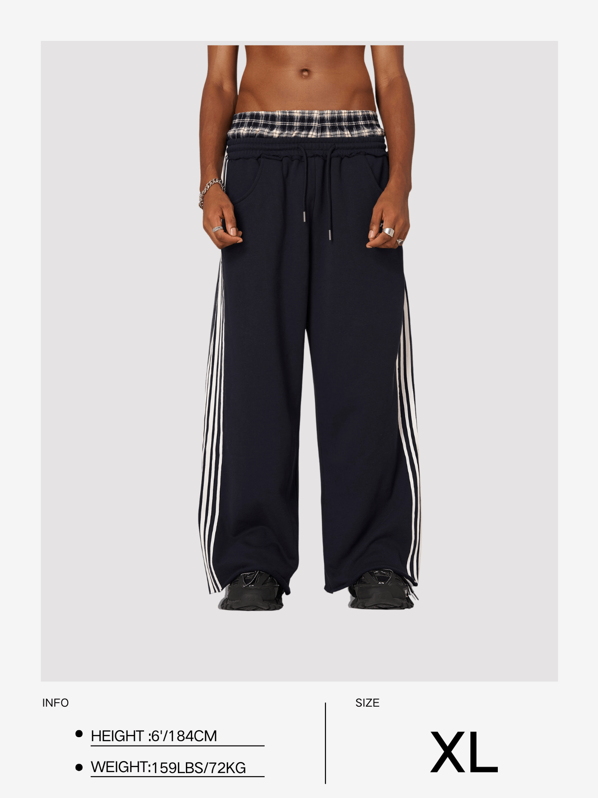 Aelfric Eden Double Waist Baaggy Sweatpants - Image 16