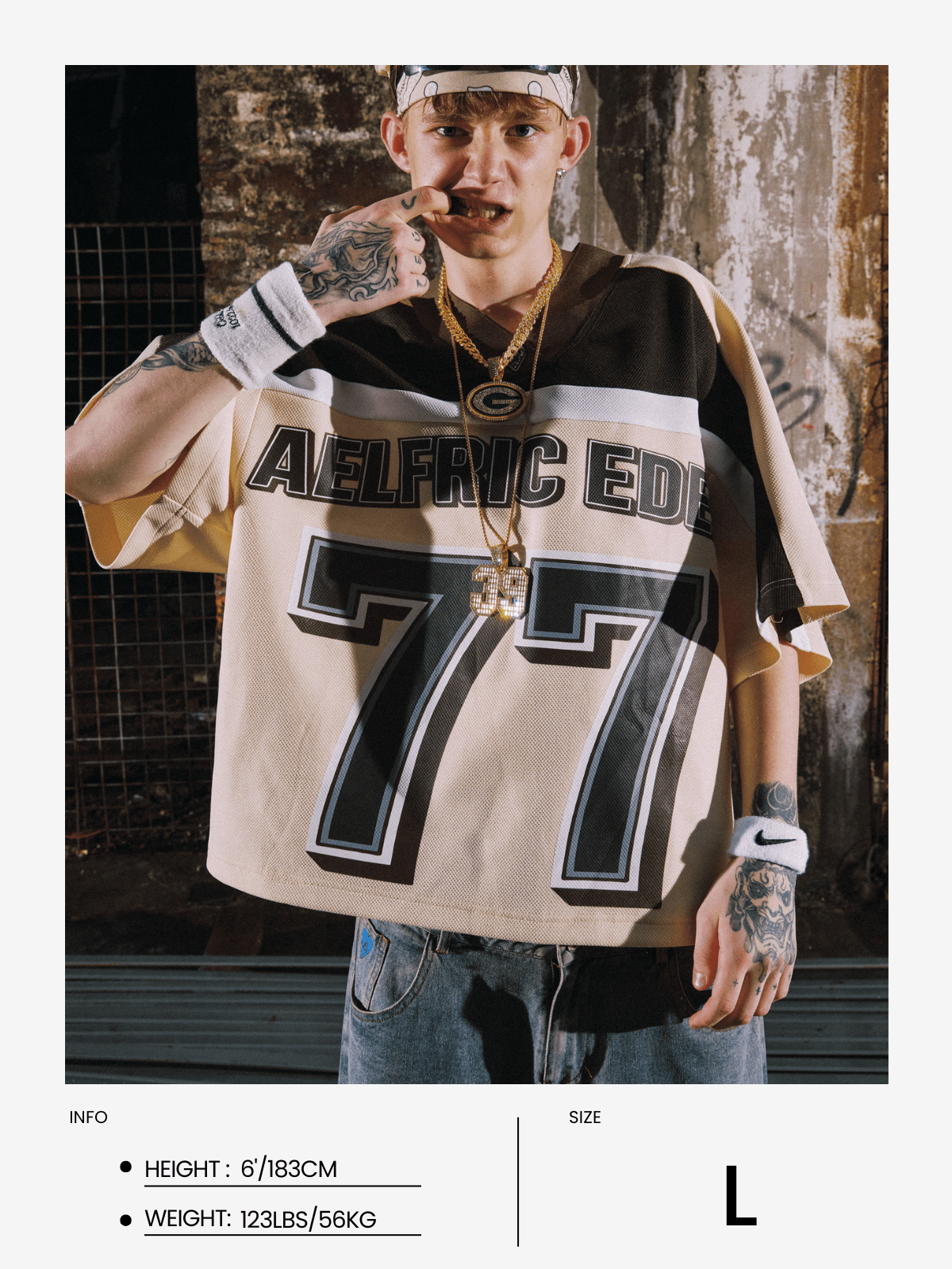 Aelfric Eden 77 V-Neck Tee - Image 7