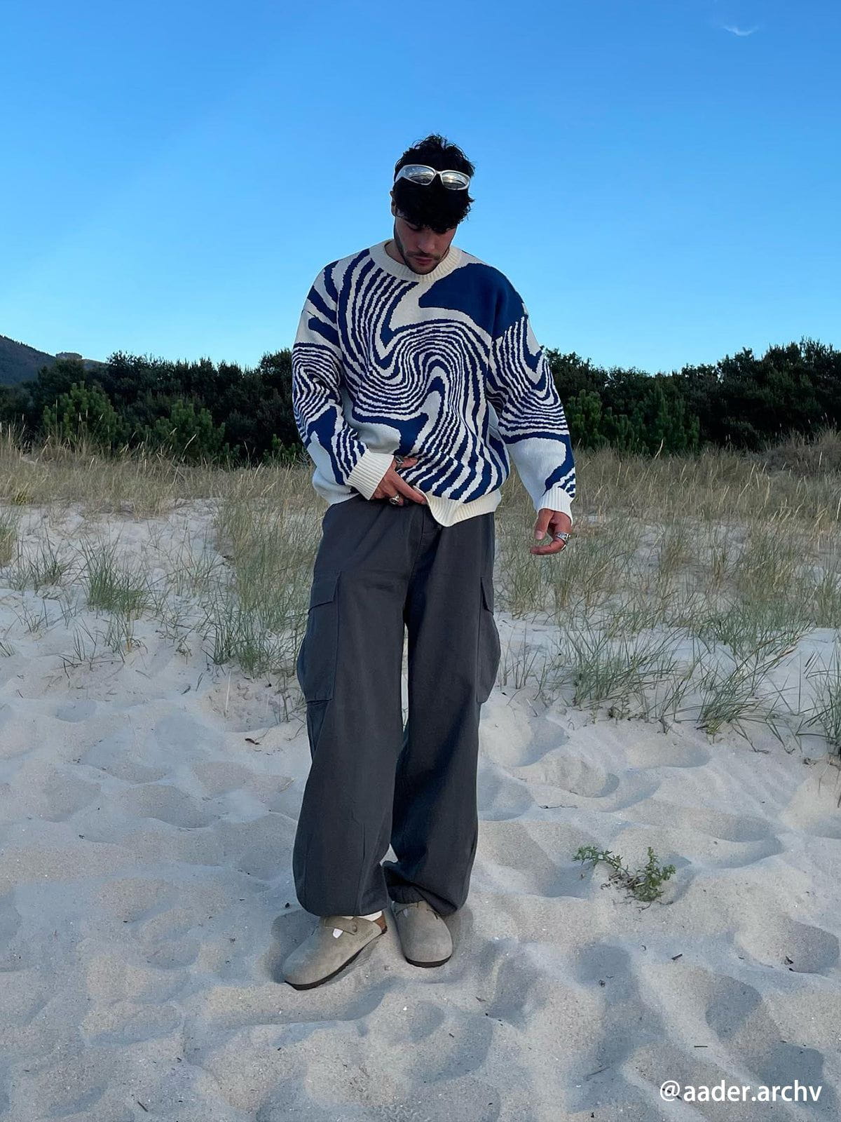 Aelfric Eden Whirlpool Knit Sweater - Image 6