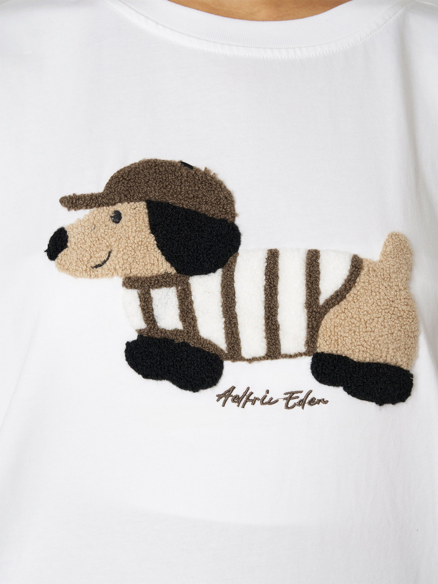 Aelfric Eden Embroidery Dachshund Tee - Image 7