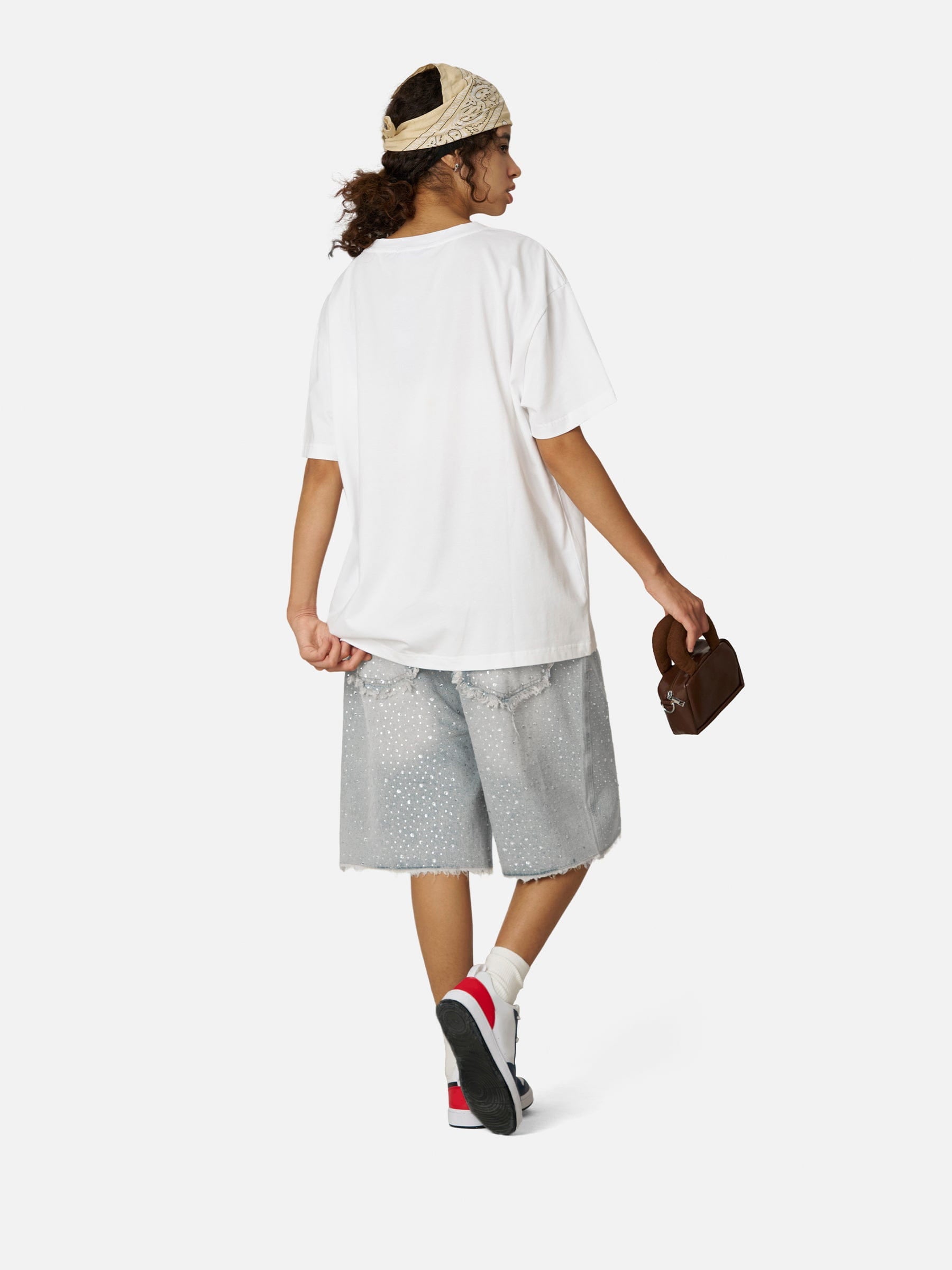 Aelfric Eden Rhinestone Jorts - Image 4