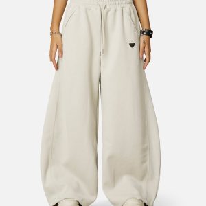 Aelfric Eden Khaki Super Baaggy Barrel Sweatpants