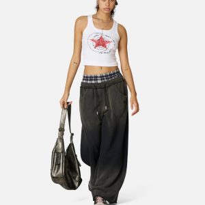 Aelfric Eden Double Waist Vintage Baaggy Sweatpants