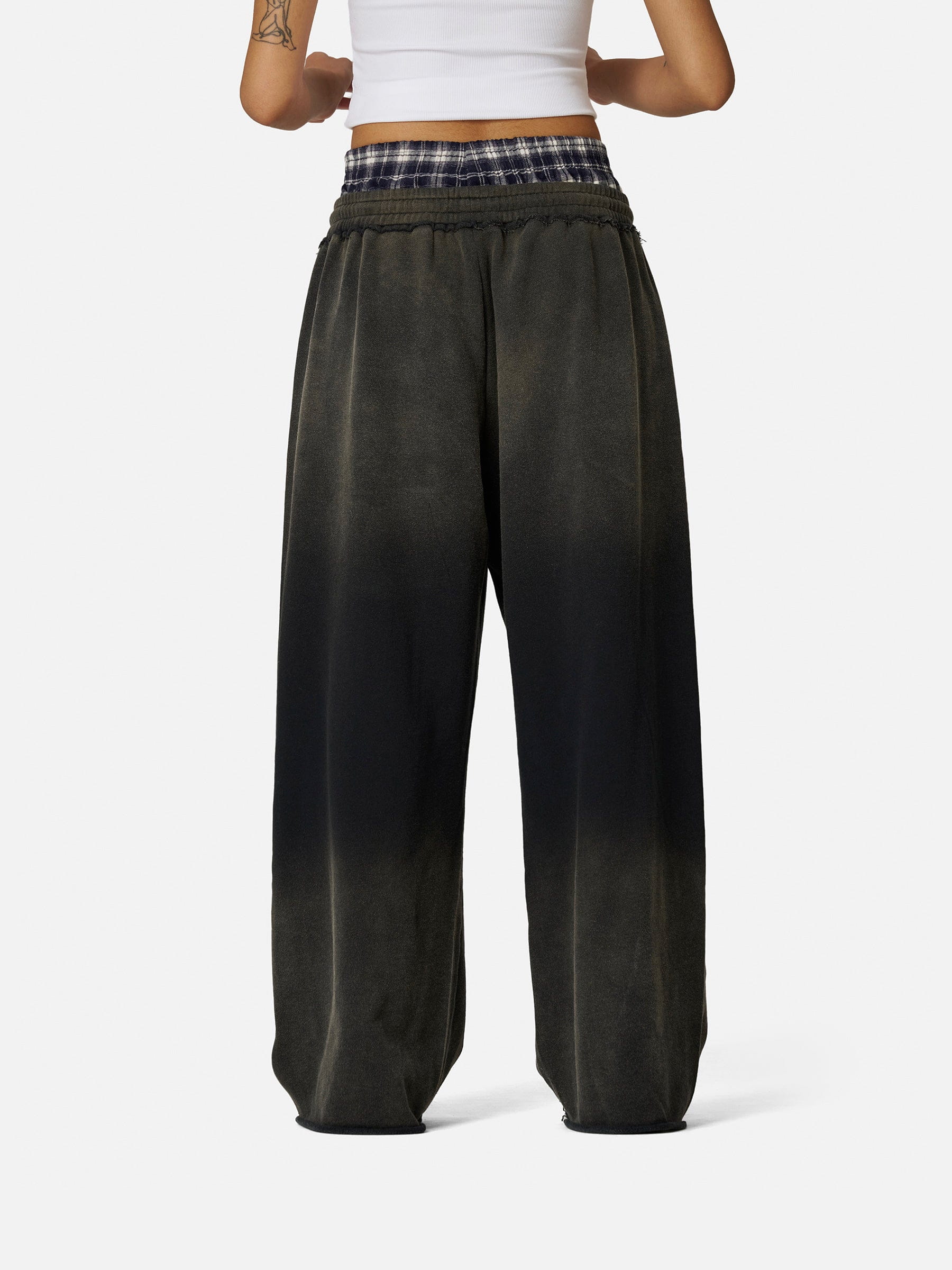 Aelfric Eden Double Waist Vintage Baaggy Sweatpants - Image 9