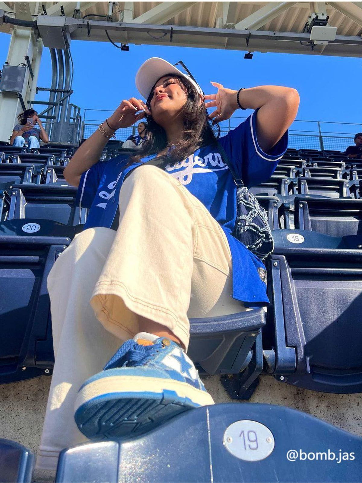 Starry Climb Stars Casual All-Match Denim Skate Shoes - Image 7