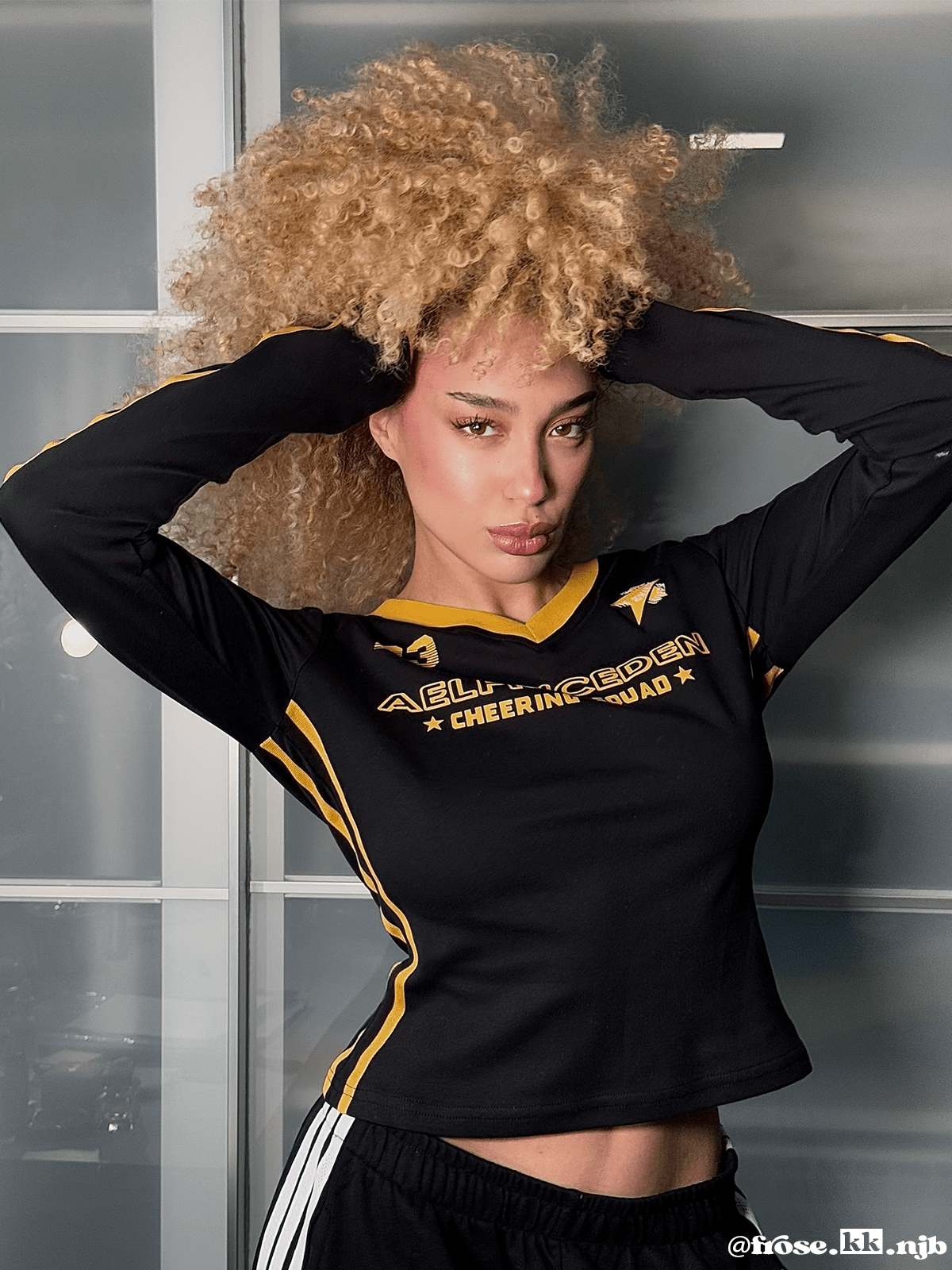 Aelfric Eden Stripe Patchwork Long Sleeve Tee