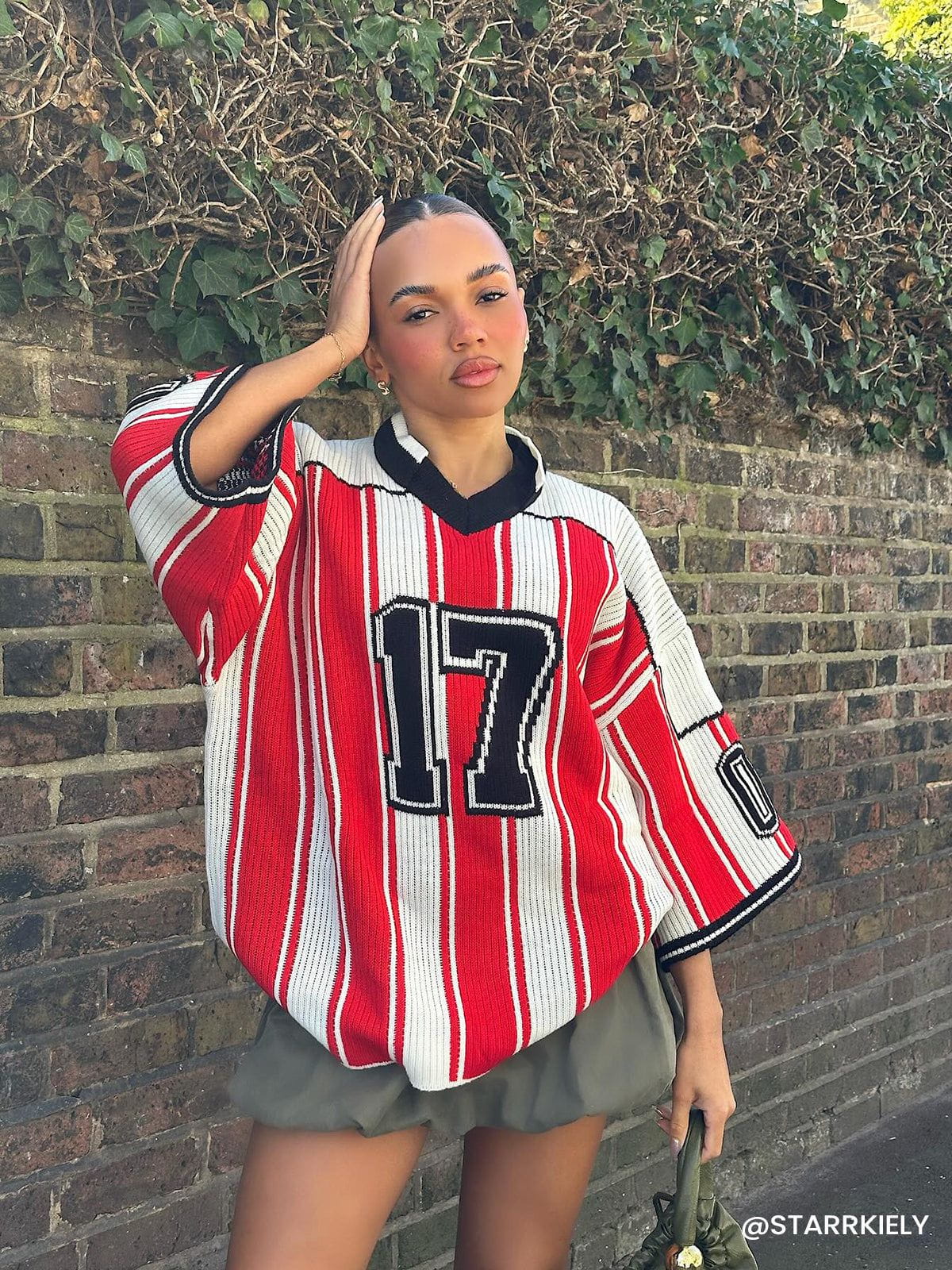 Aelfric Eden 17 Stripe Football Knit - Image 6