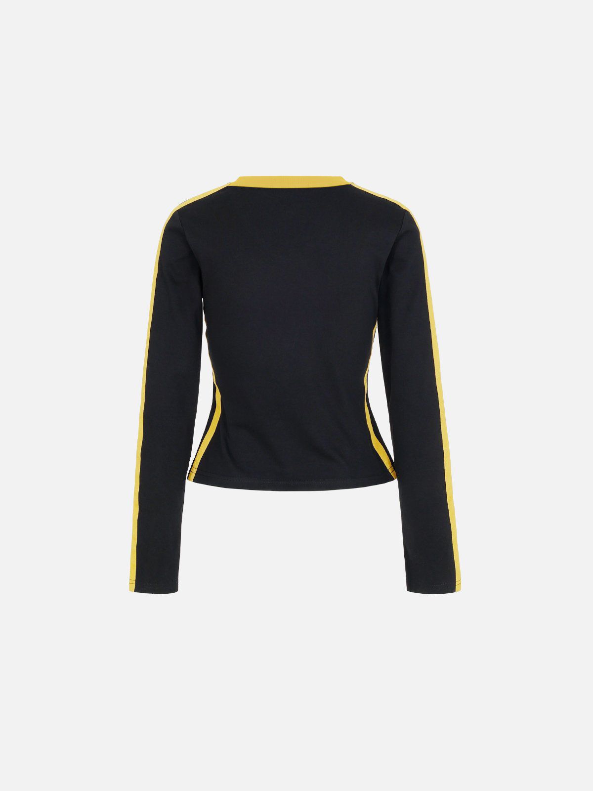 Aelfric Eden Stripe Patchwork Long Sleeve Tee - Image 3