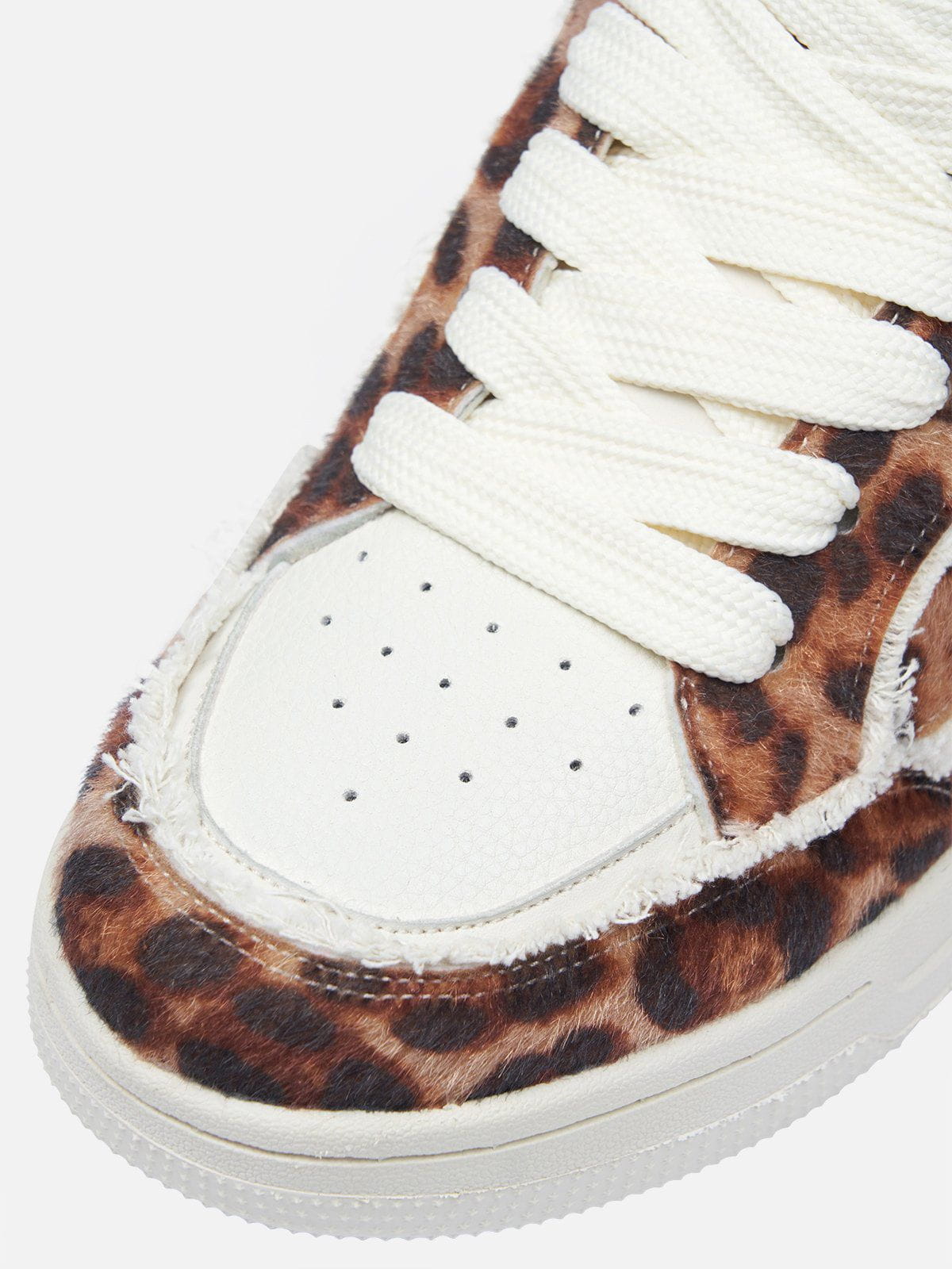 StarryClimb Leopard Patchwork Skate Shoes - Image 6