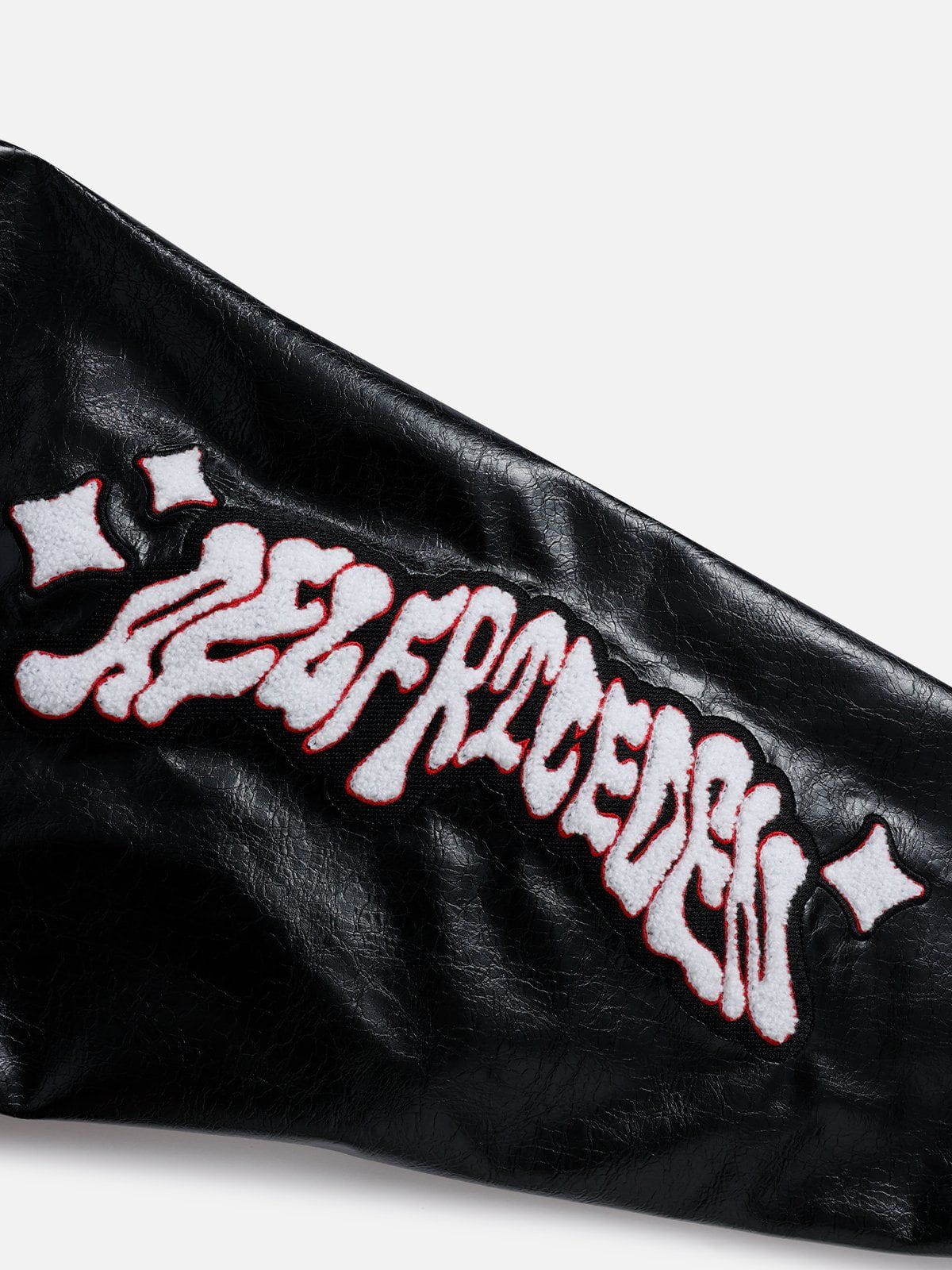 Aelfric Eden Color Block Hodded Varsity Jacket - Image 6