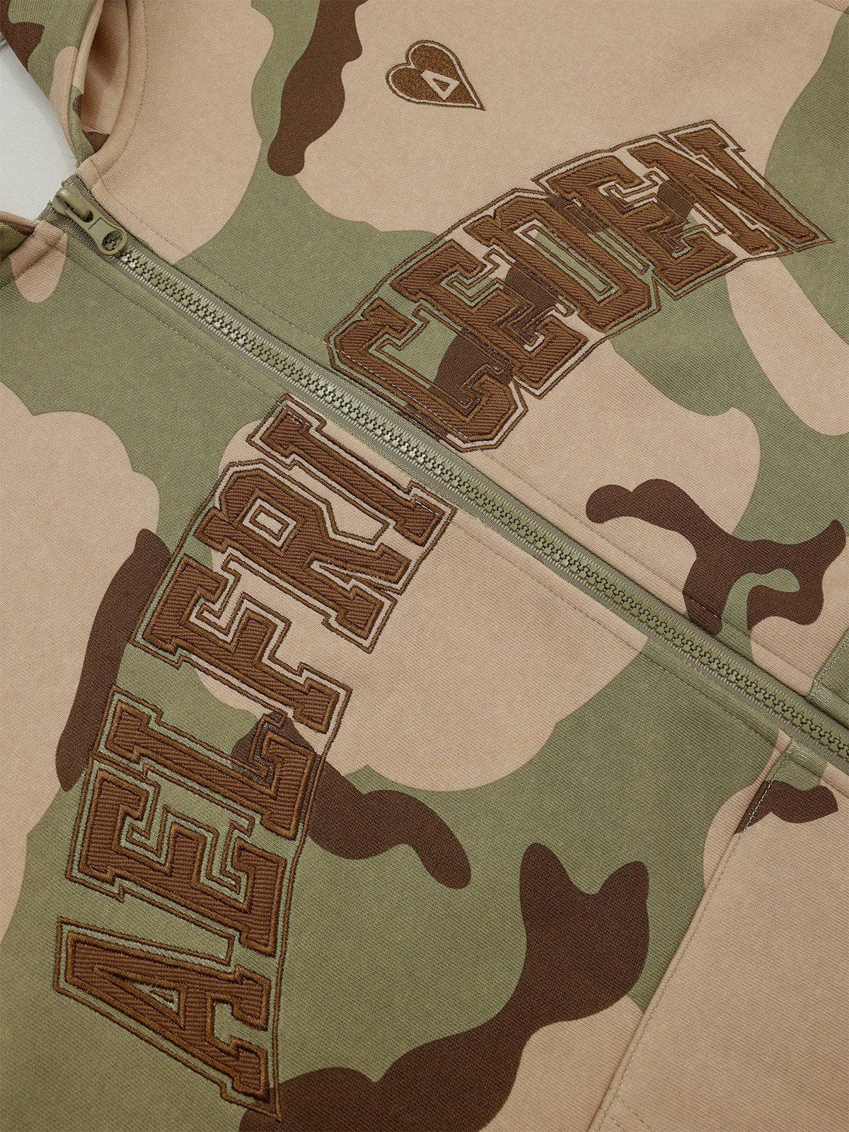Aelfric Eden Camo Zip Up Hoodie - Image 6