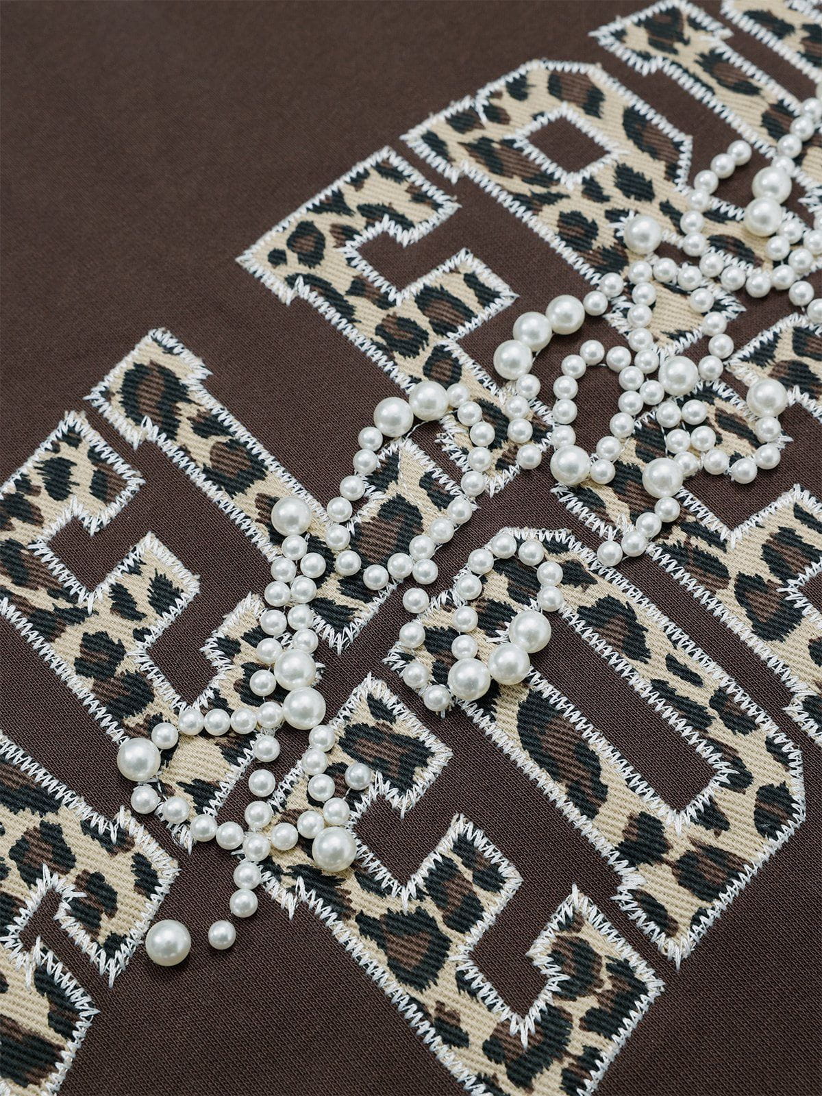 Aelfric Eden Leopard Graphic Pearl Hoodie - Image 4