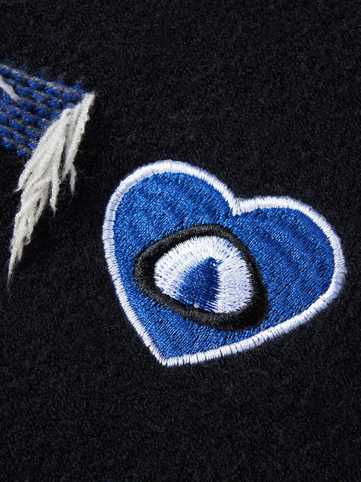 Aelfric Eden Tassel Patchwork V-Neck Cardigan - Image 4