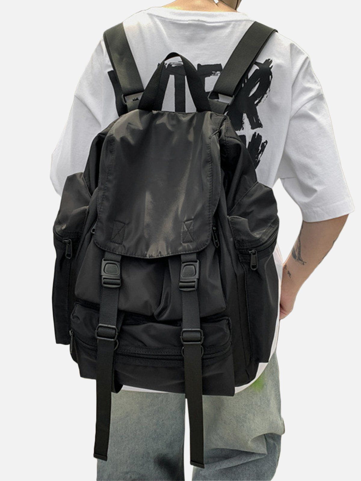 Aelfric Eden Multi-Pocket Utility Sling Backpack - Image 2
