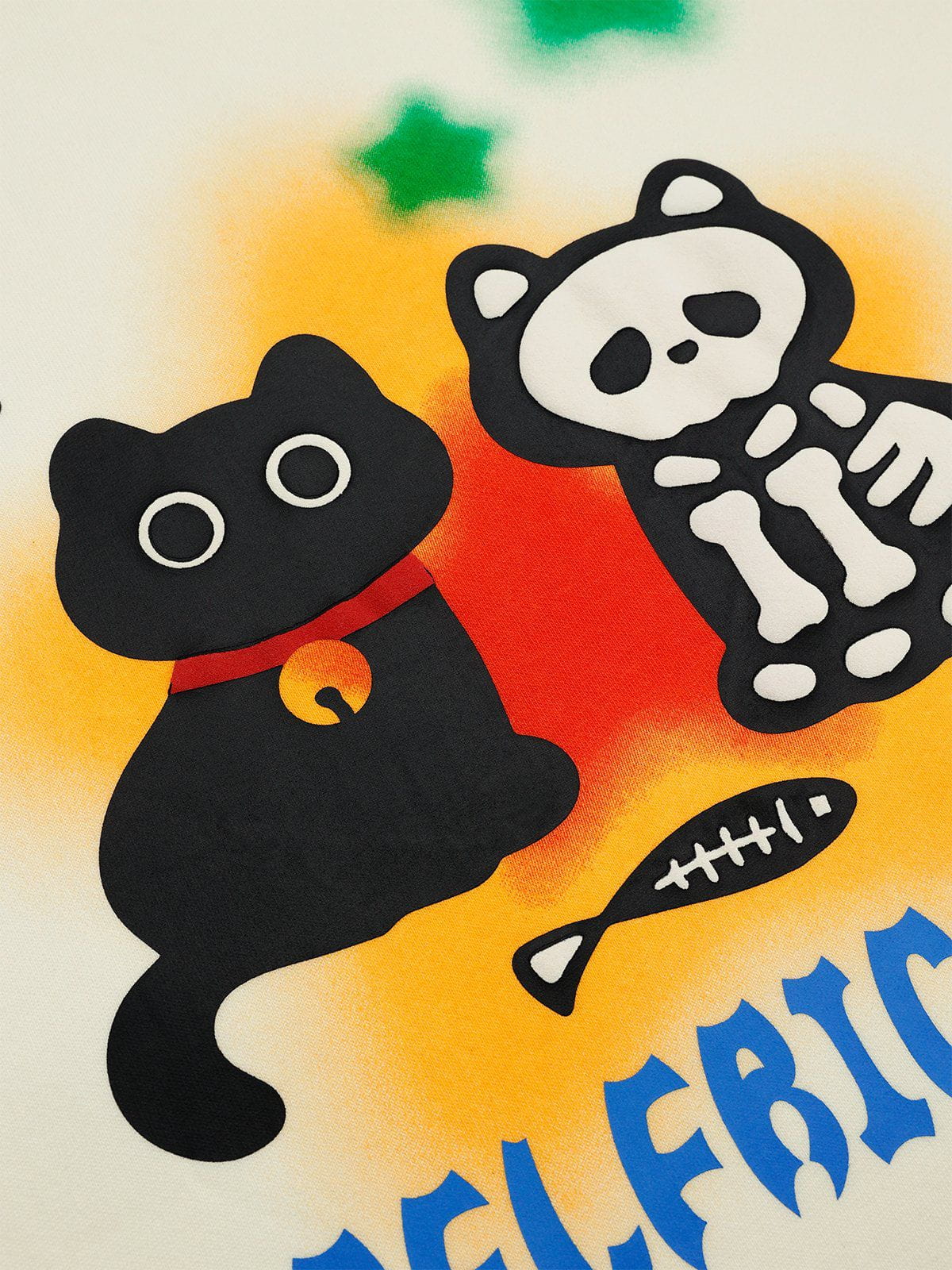 Aelfric Eden Kitten Graphic Pullover Hoodie - Image 3