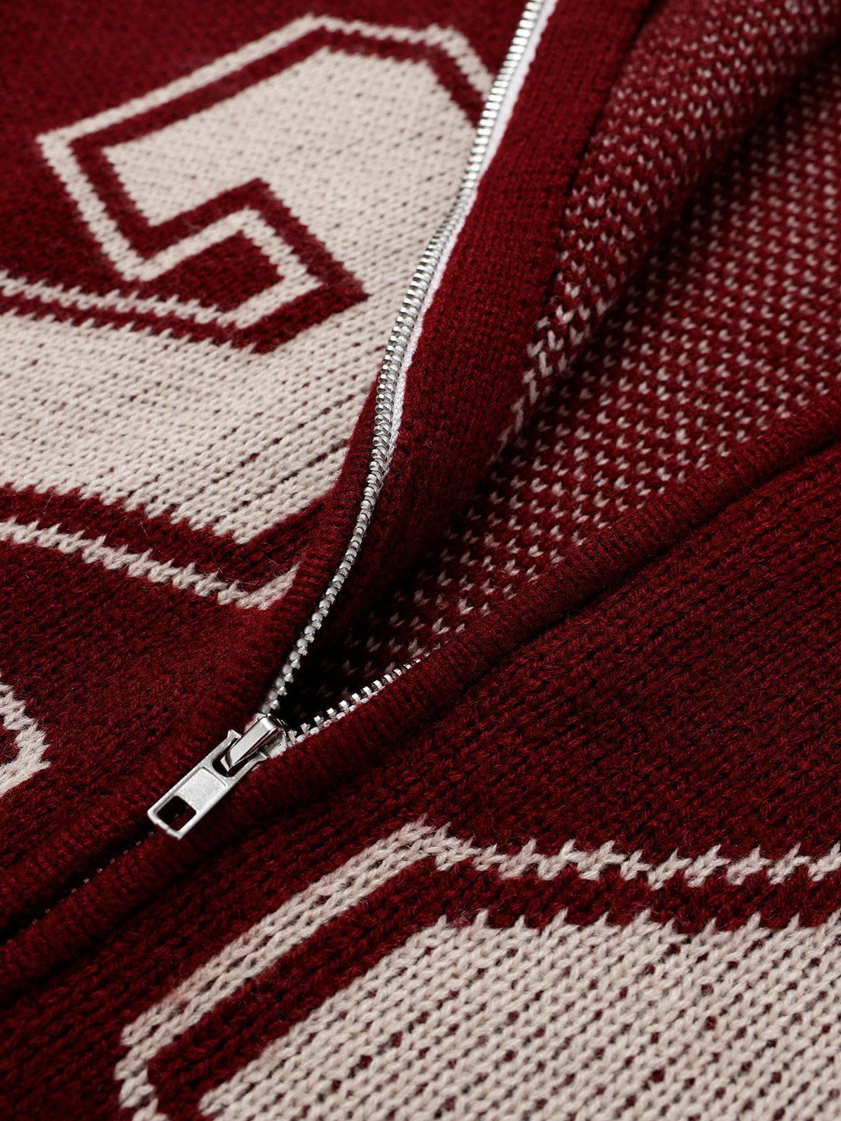 Aelfric Eden 24 Jacquard Zip Up Cardigan@alixnvl - Image 11