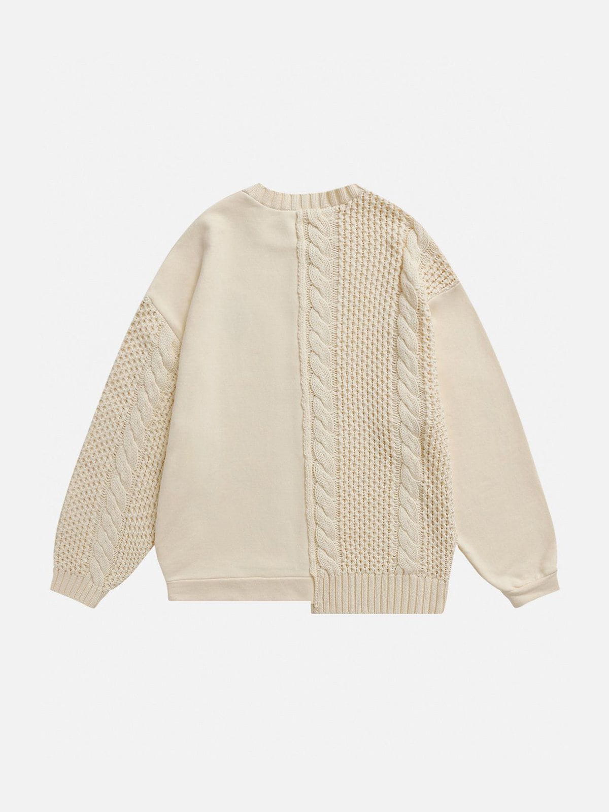 Aelfric Eden Patchwork Embroidery Heartie Sweater - Image 2