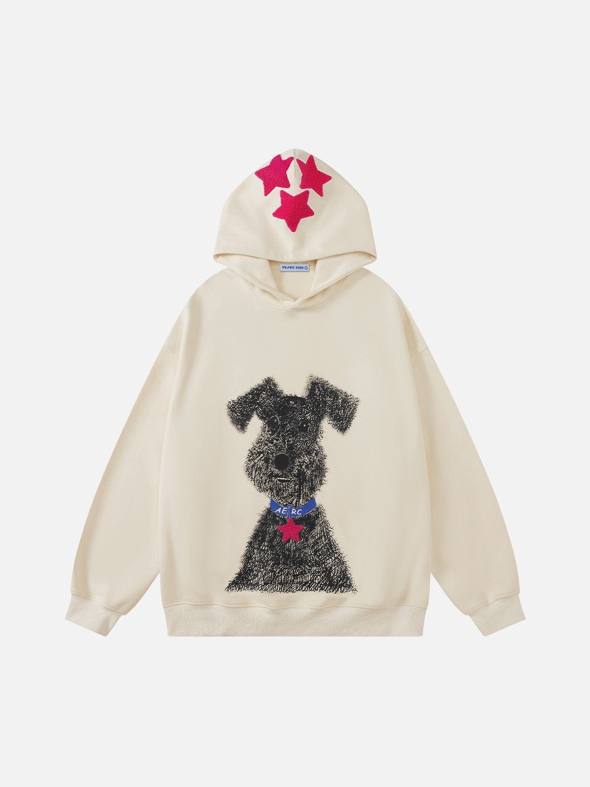 Aelfric Eden Graffiti Dog Eden Star Hoodie
