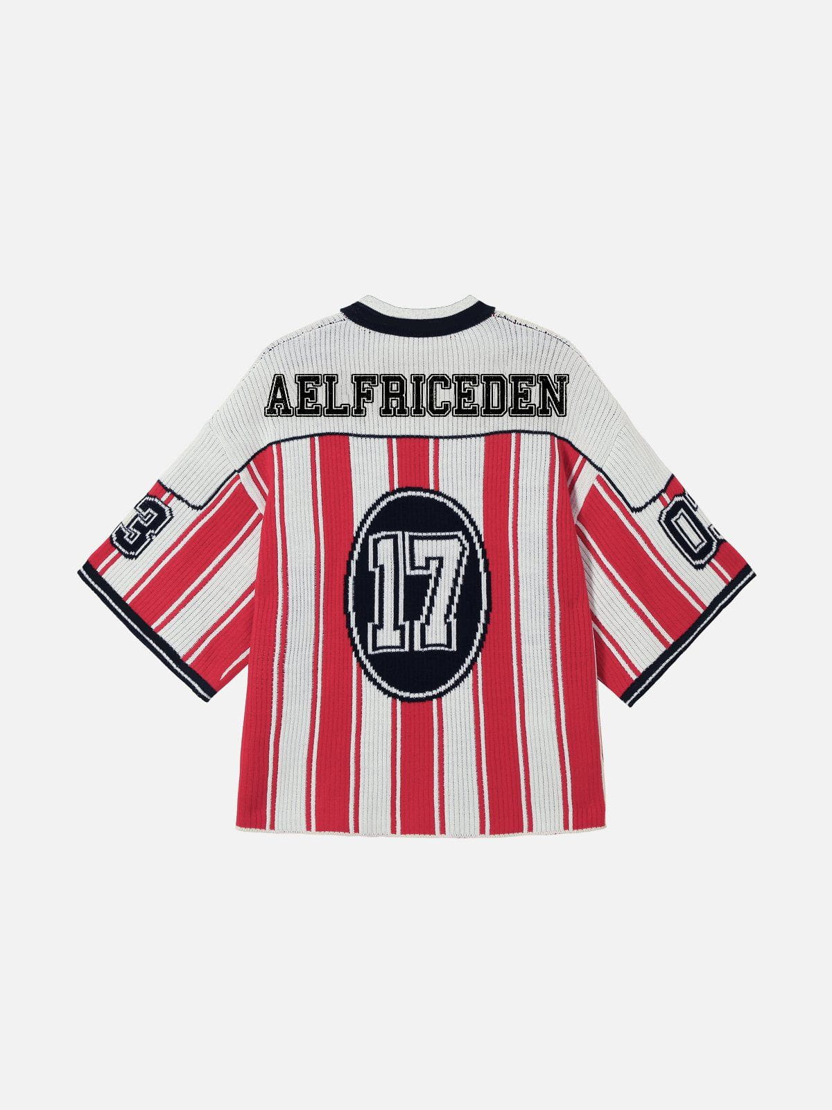 Aelfric Eden 17 Stripe Football Knit - Image 9
