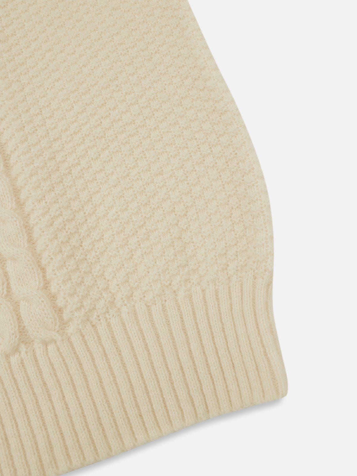 Aelfric Eden Retro 90s Half Zip Knit Sweater - Image 6