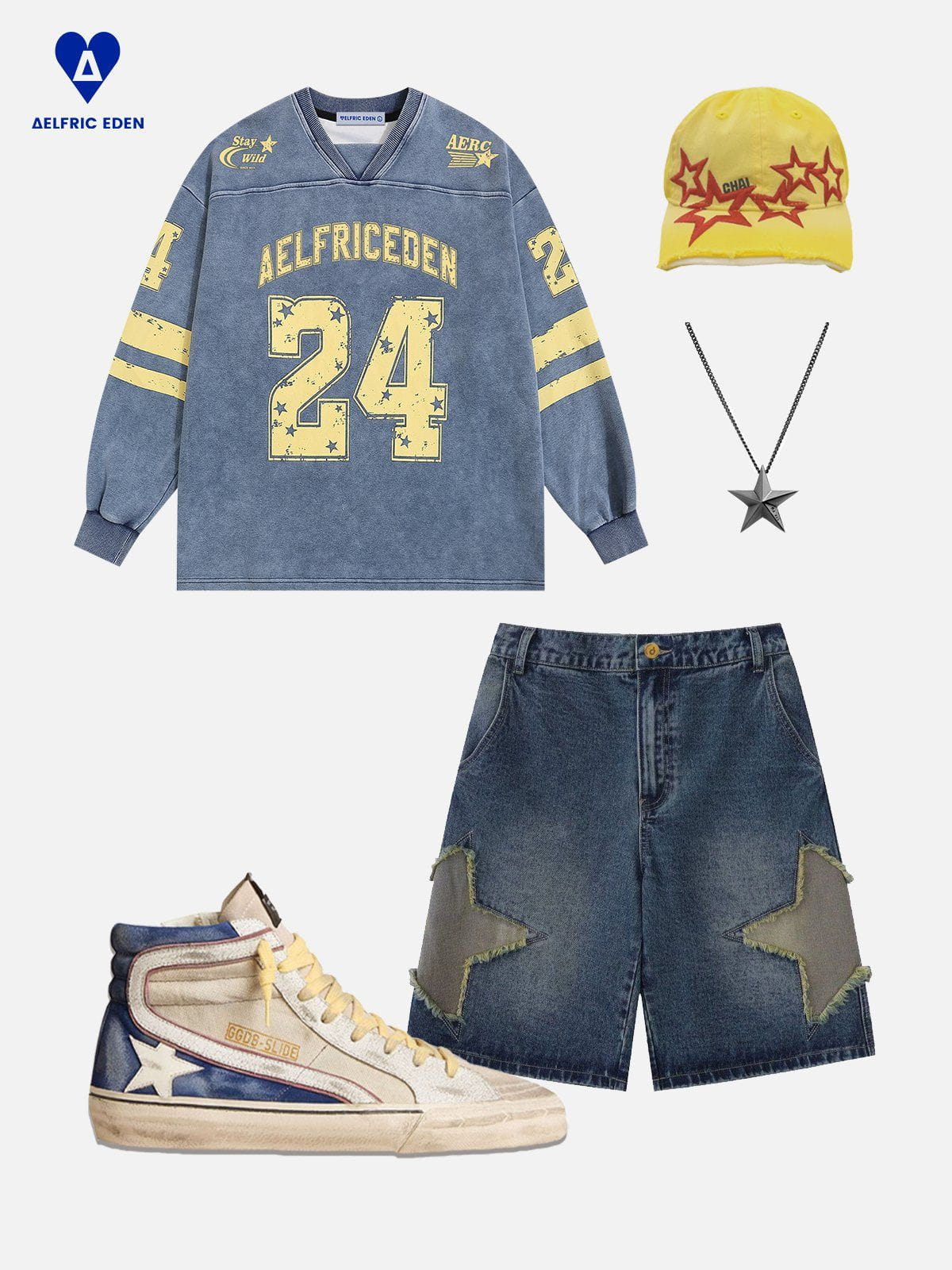 Aelfric Eden 24 Graphic Washed Sweatshirt - Image 2