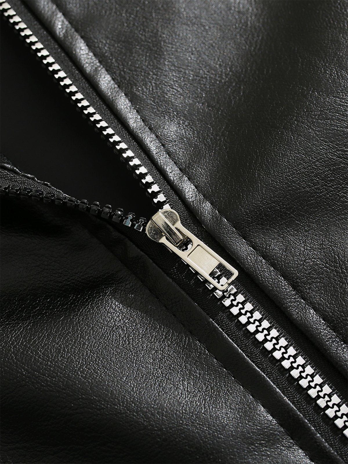 Aelfric Eden Faux Leather Moto Jacket - Image 4