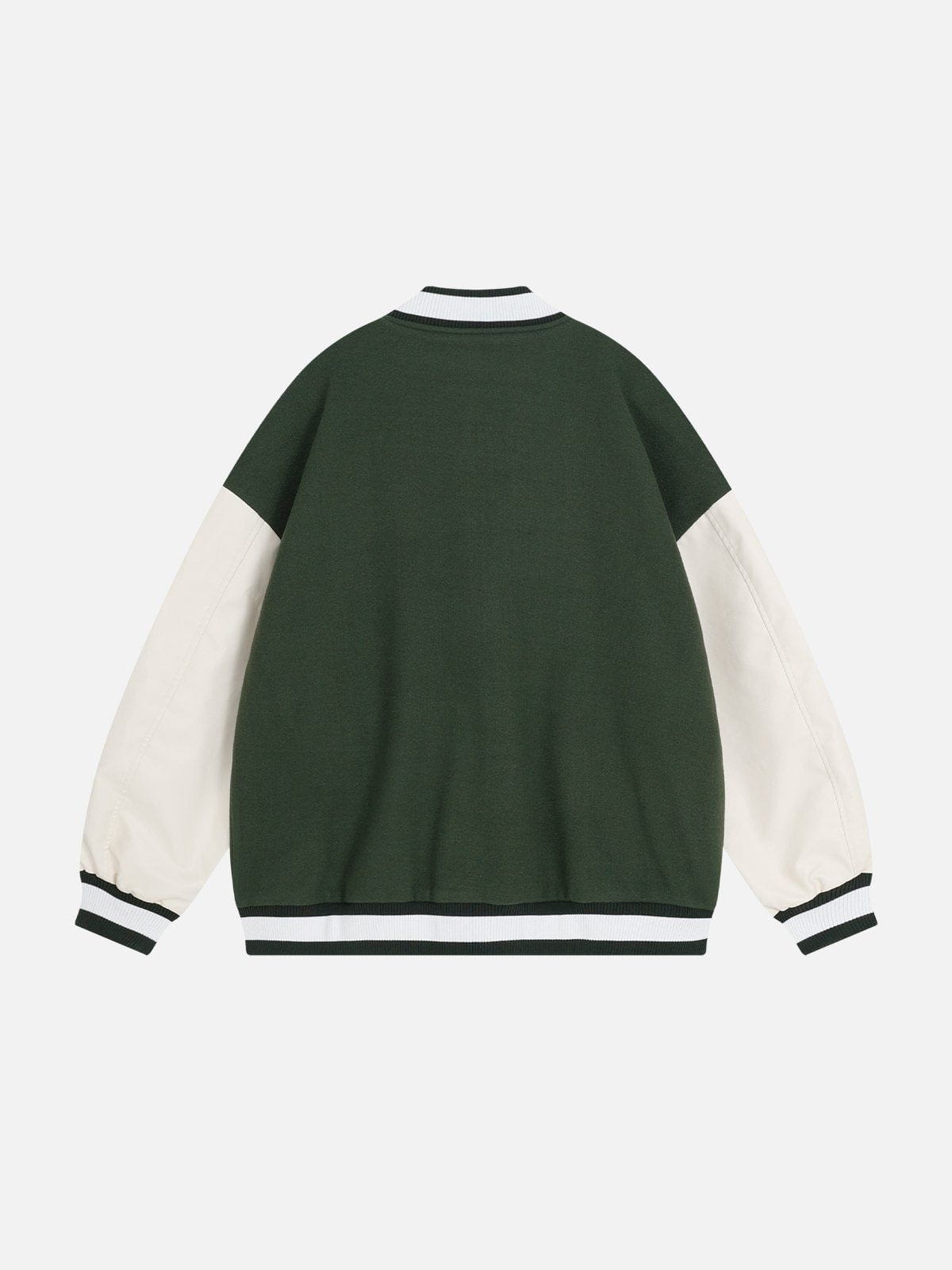 Aelfric Eden Towel Embroidery Badge Varsity Jacket - Image 3