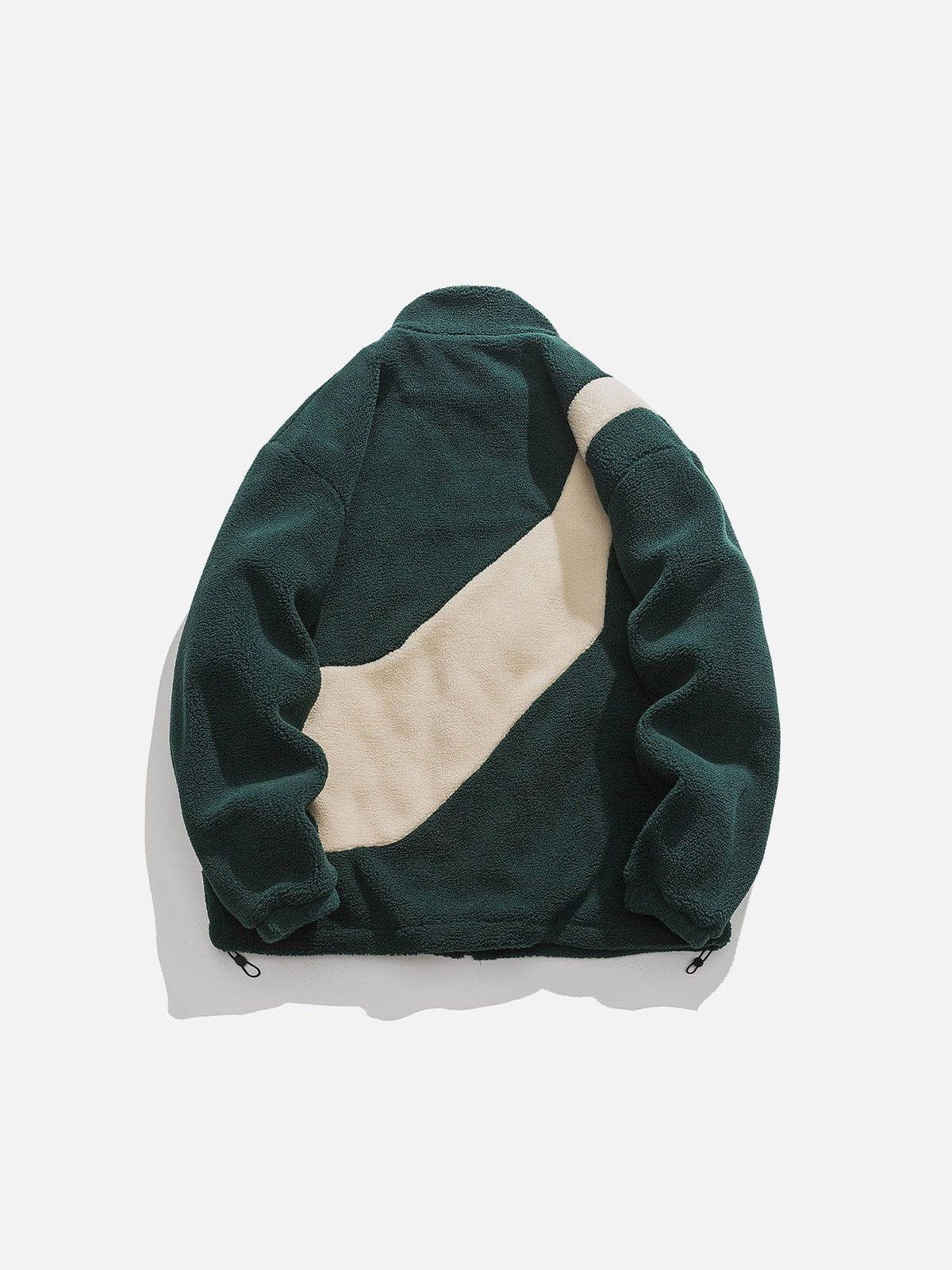 Aelfric Eden Patchwork?Sherpa?Coat - Image 3