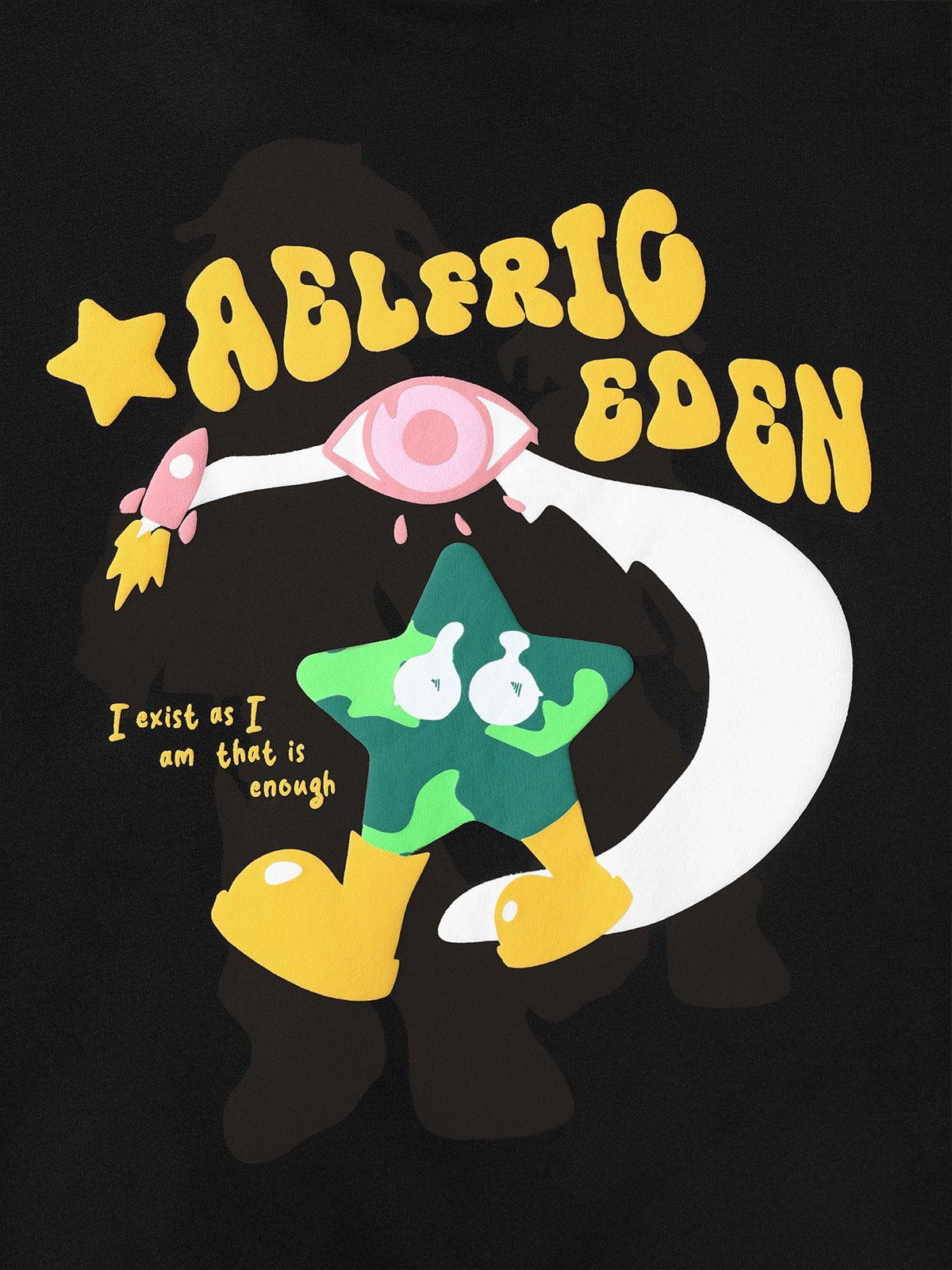 Aelfric Eden Walking Star Graphic Eden Star Hoodie - Image 6