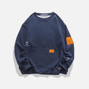 Aelfric Eden Orange Labeled Sweatshirt